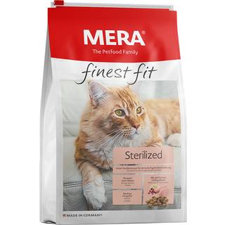 4kg MERA Finest Fit Sterilized – Kornfrit Tørfoder til Steriliserede Katte med Frisk Fjerkræ