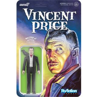 Super7 Vincent Price Ascot 3.75 i reaktionsfigur