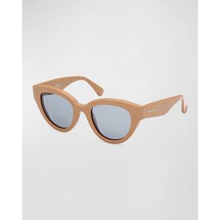 Max Mara MM0077 GLIMPSE1 60G 50 Solbriller Kvinder Brun - Beige Horn - 50mm