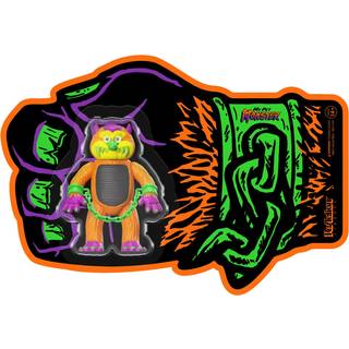 Super7 My Pet Monster (Orange/Black) - 3,75 """" My Pet Monster Action Figure Cartoon Collectibles and Retro Toys