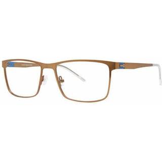 Jhane Barnes Filament Wheat 55 Briller Mænd Brun - Wheat Brown - 55mm