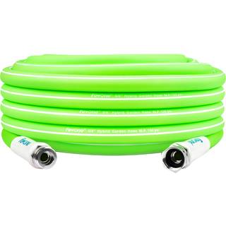 Fevone Garden Slange 25ft kraftigt vandslange Letv?gtsslange 5/8 Have slange 25 fod gr?spl?ne og have vanding udstyr 3/4 jordbundne fittings drik