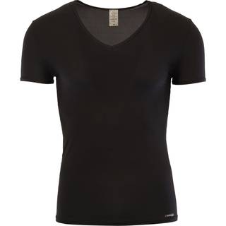 Olaf Benz Herren T-Shirt schwarz Mikrofaser/Funktion unifarben