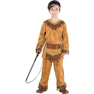 Indianeren Lille Bjørn børnekostume - 116 (5-7y)