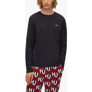 HUGO Herren Longsleeve schwarz