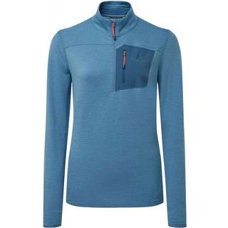 Mountain Equipment Women's Lumiko Zip T Fleecesweatere Damer størrelse 40 farve blå