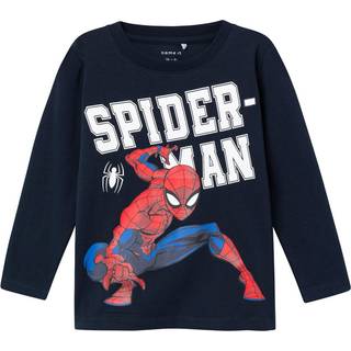 Spiderman Top Med Lange Ærmer