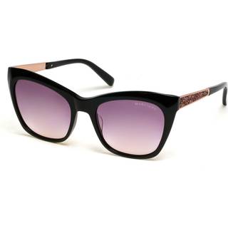 Guess GM0805 05Z 55 Solbriller Kvinder Black - Shiny Black - 55mm