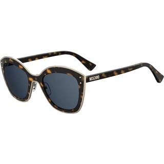 Moschino MOS050/S 086/KU 51 Solbriller Kvinder Tortoiseshell - Dark Havana Tortoise - 51mm