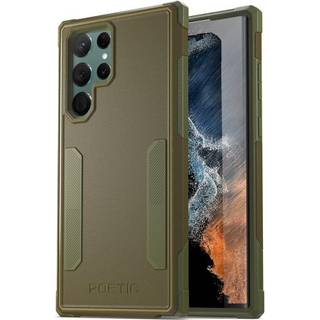 Poetisk Neon Series -sag til Samsung Galaxy S22 Ultra 5G 6,8 tommer Dual Layer Heavy Duty Tough Rugged Lightweight Slim Shockfabrosof beskyttende