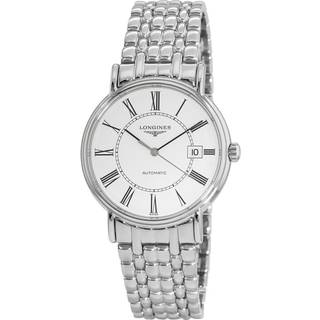 Longines L4.921.4.11.6 Presences Hvid/Stål Ø38.5 mm