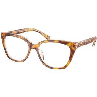 Coach HC6226F Asian Fit 5756 56 Briller Kvinder Tortoiseshell - Canary Yellow - 56mm