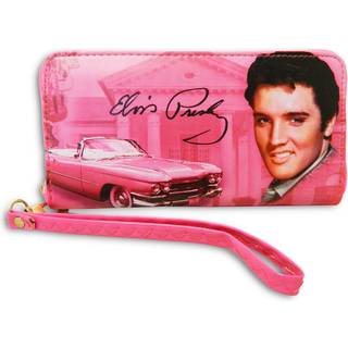 Midsouth -produkter Elvis Presley Wallet - Pink med guitarer