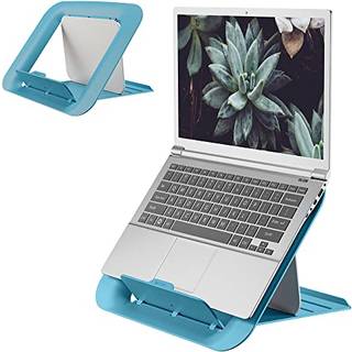 Leitz Ergo Cosy justerbar laptop stand, 80% recirkuleret plast Rolig blå