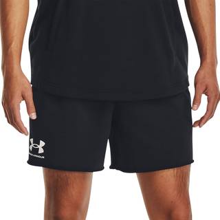 UA Rival Terry 6in Short, Black