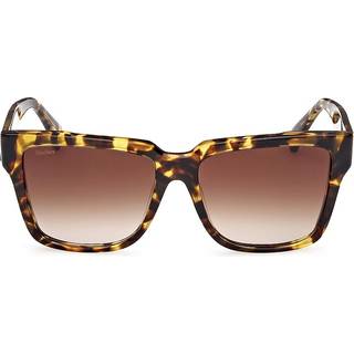 Max Mara Kvinde MM0078 GLIMPSE2 53F Solbriller Acetat Havana Brun Firkantet Normal Skygge
