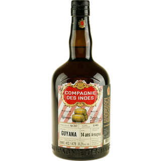 Compagnie des Indes 14 Års Guyana Armagnac Cask Finish Rum, 61,2%