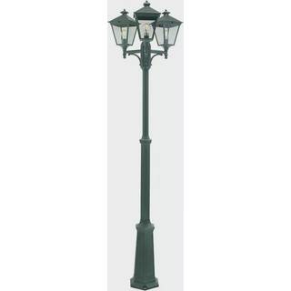 Norlys - London 3 Udendørs Parklampe Smal m/Markfæste Sort