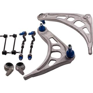 Forhjulsophæng: styrearm (wishbone), kugleled og bøsninger til BMW E46