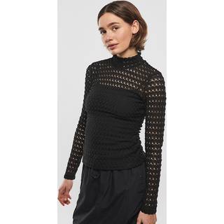 mbyM Ina-M Salas Bluse - Sort - str. M