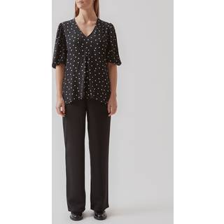 RidderMD Bluse, Black Polka Dot, XS