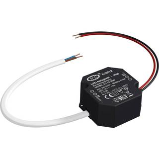Strømforsyning 12 V/DC 0,1-12 W, IP65 220-240 V/AC