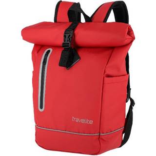 Travelite Basics Canvas Rollup Rød Rygsæk