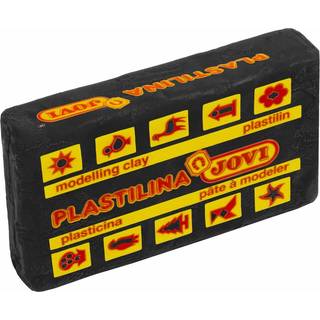 Jovi - Genanvendelig ikke -tørrende modellering af ler 30 plasticine stænger 1,75 oz Hver i alt 3,3 lb (sort)