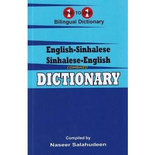 English-Sinhalese & Sinhalese-English One-to-One Dictionary