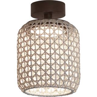 Bover Nans PF/21 LED udendørs loftslampe, beige