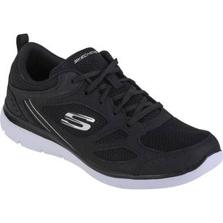 Skechers Summits Suited Dame Sneakers - BKW - 38