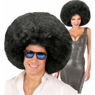 Riesige Afro Perücke Schwarz