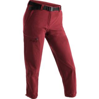 Maier Sports Women's Lulaka 7/8 Trekking bukser Damer størrelse 40 - Regular farve rød