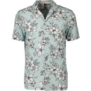 SCOTT Button LT Short-Sleeve Herreskjorte, Grøn - Størrelse X-Large