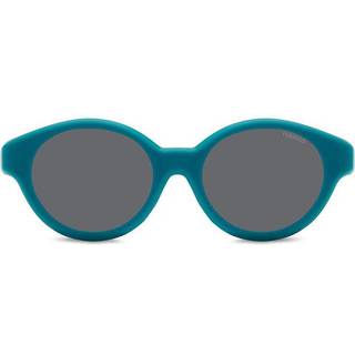 Polaroid Børn PLD K007 CL-ON DLD/M9 Clip-ons Plast Grøn Grå Rund Polariseret - Grøn