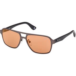 BMW BW0043-H 09U 57 Solbriller Mænd Gunmetal - Matte Gunmetal - 57mm