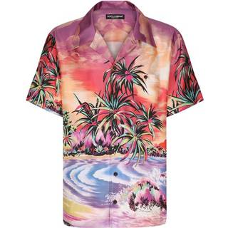 Dolce&Gabbana Printed silk shirt - multicoloured - EU 38