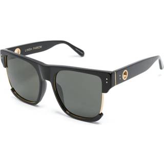 Linda Farrow LOMAS LFL1438 C1 58 Solbriller Mænd Black - Yellow Gold - 58mm