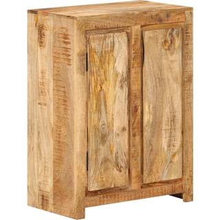 skab 55x33x75 cm massivt mangotræ