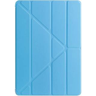 iPad 10.2 2019/2020/2021 Origami Stand Folio Cover - Sky Blå