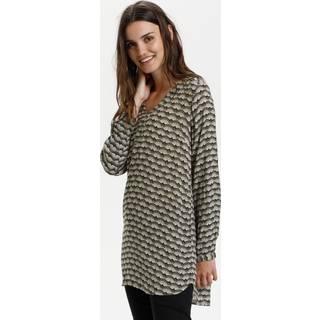 Kaffe Kabellen Amber Tunic Toppe & T-Shirts 10505374 Grape Leaf Fan Print (46)