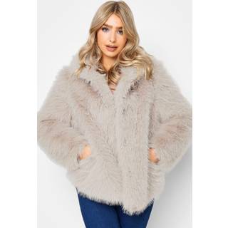 M & Co Faux Fur JakkeEU 46 (UK 18)