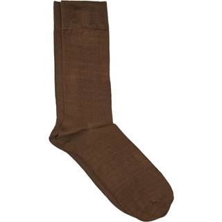 Topeco Men Sock Solid Bamboo - Brown - Str 41/45