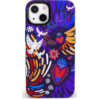 Casely iPhone 13 sag | Kompatibel med MagSafe | Viva La Vida | Frida Kahlo Collage Case