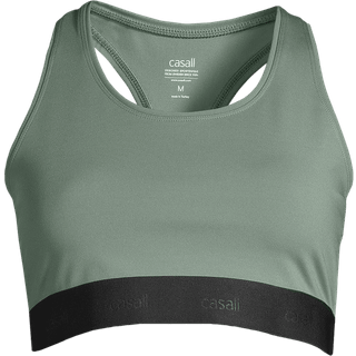 Casall Women's Graphic Sports Bra Dusty Green, XS