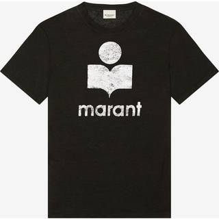 Zewel Logo T-shirt - Mujer - Negro - Talla L - Marant Étoile