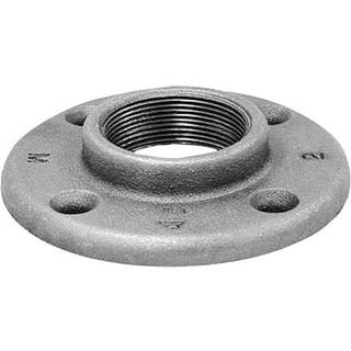 Anvil 8700164059 Malbar Iron Pipe Fitting Floor Flange 1-1/2 """" NPT kvindelig sort finish
