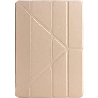 iPad 10.2 2019/2020/2021 Origami Stand Folio Cover - Guld
