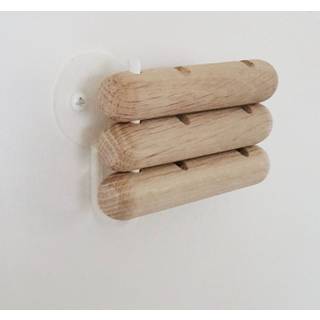 3Hooks 3-i-1 knage i eg/hvid • Nordic Function