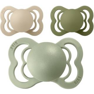 Bibs Supreme, Str. 1 (0-6 Mdr.), Symmetrisk - Silikone
